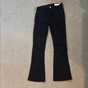 Rag & Bone Black Boot Cut Jeans